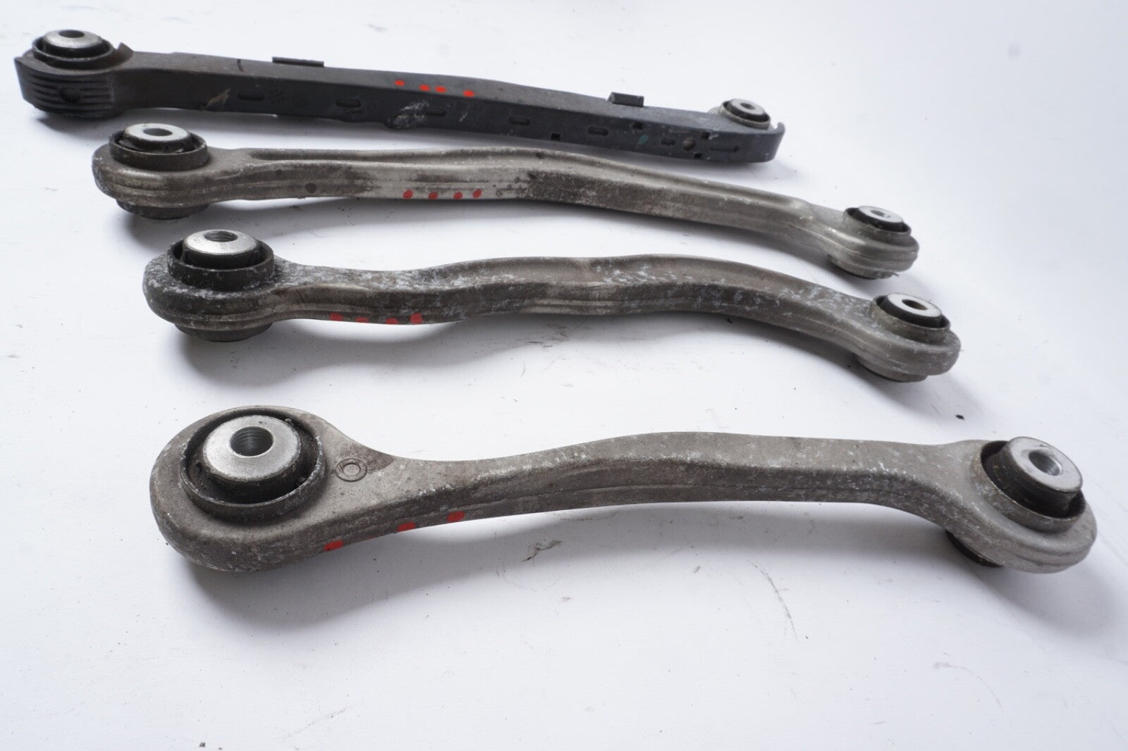 07-14 Mercedes W221 S550 CL600 S63 AMG Rear Right Side Control Arm Set of 4 OEM