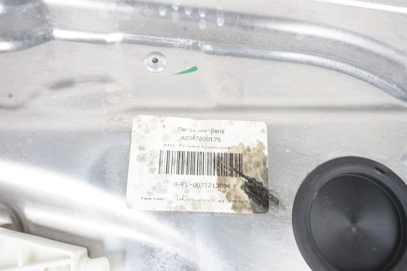 08-14 Mercedes-Benz C300 Front Left Driver Door Window Regulator Panel  OEM