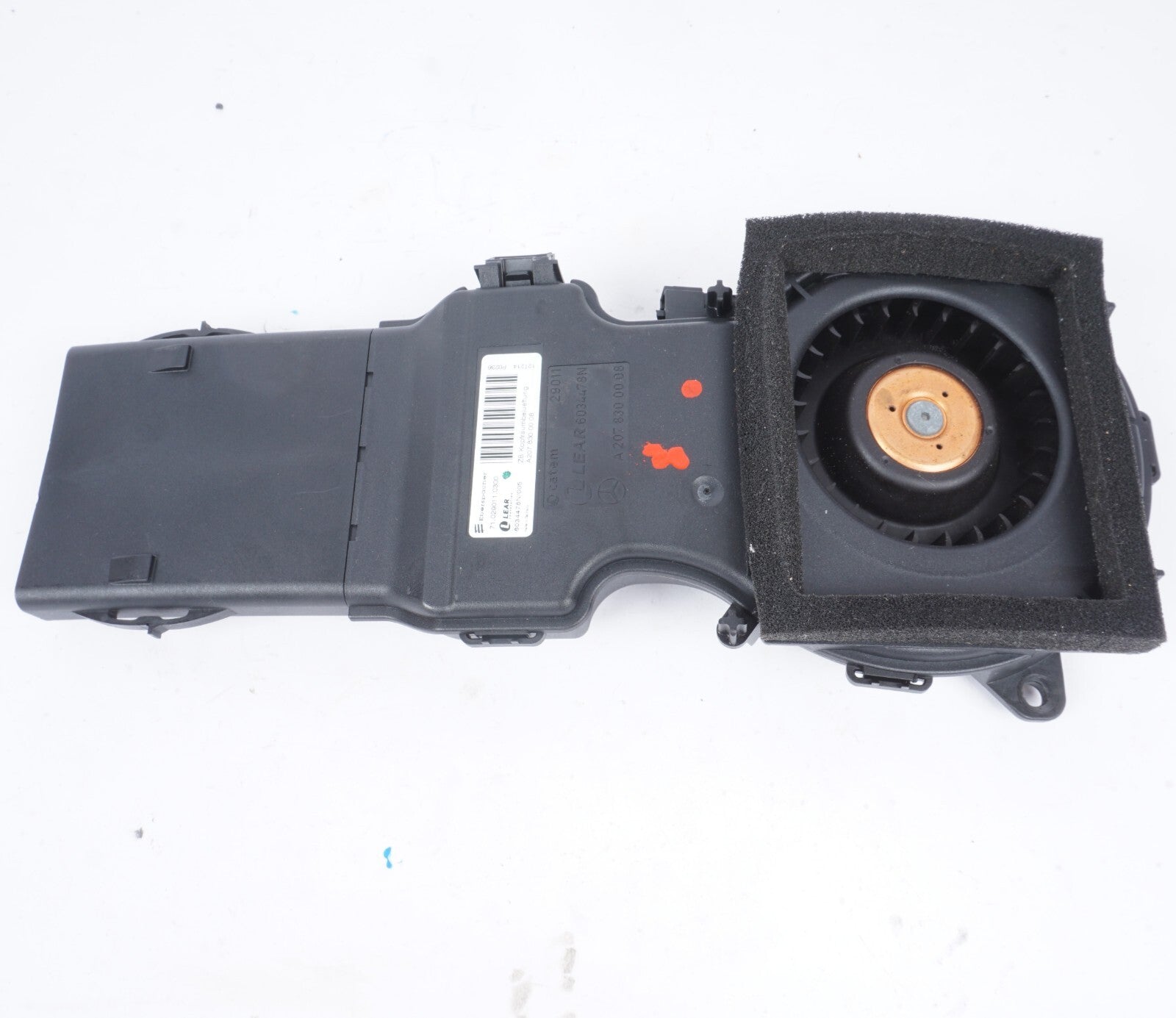 10-20 Mercedes E350 SL550 Convertible Right Passenger Seat Blower Fan Motor OEM