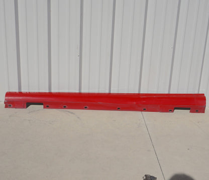 2008 - 2014 Mercedes C250 C300 AMG Sport Sedan Left Side Skirt Rocker Panel Red