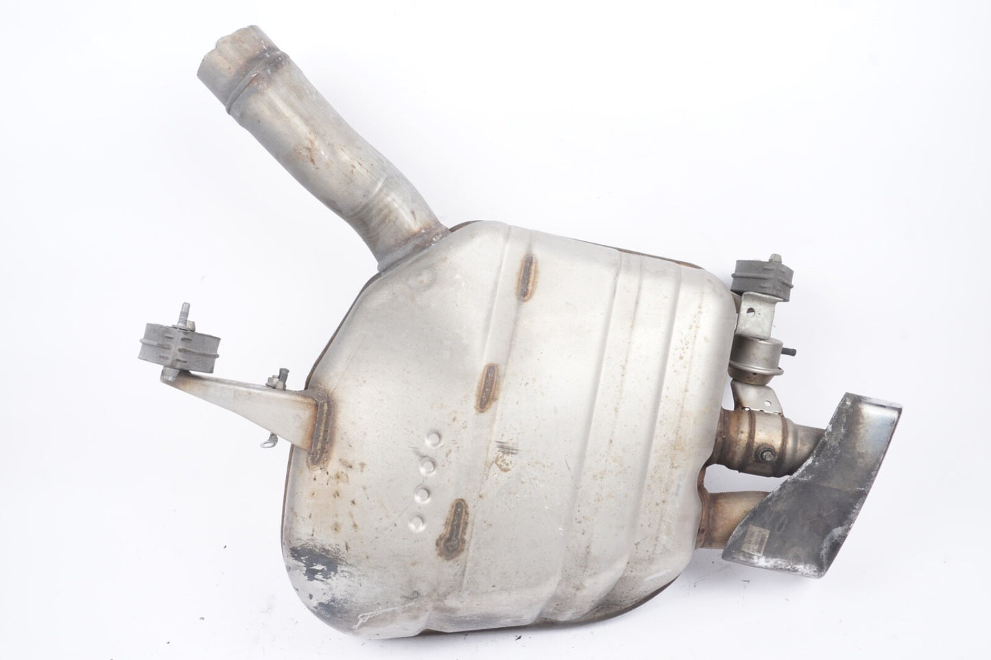2012-2014 BMW 650I REAR RIGHT MUFFLER EXHAUST TAIL PIPE OEM