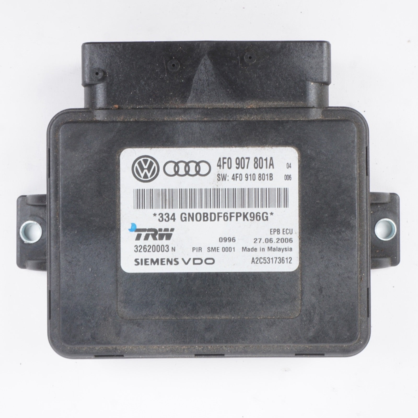 2007 - 2008 Audi A6 S6 Parking Brake Control Module OEM