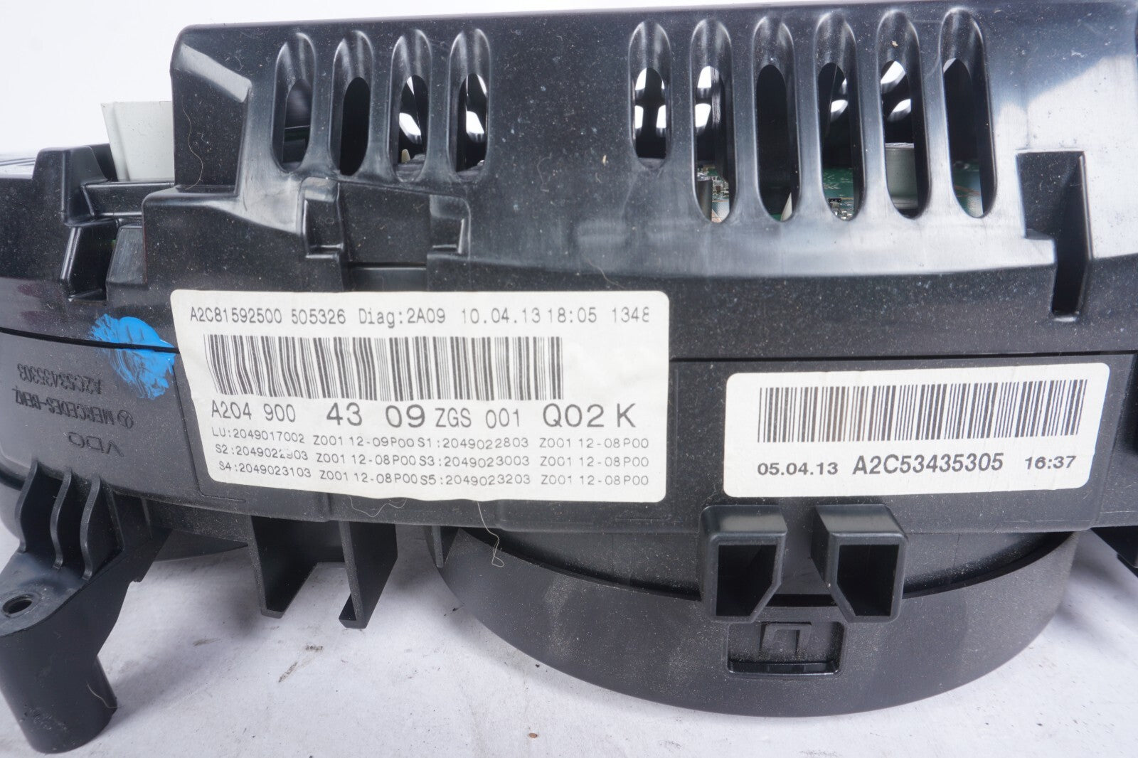12-14 Mercedes W204 C300 C250 C350 Instrument Speedometer Cluster 2049004309 OEM