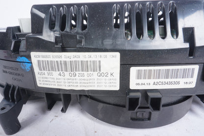 12-14 Mercedes W204 C300 C250 C350 Instrument Speedometer Cluster 2049004309 OEM