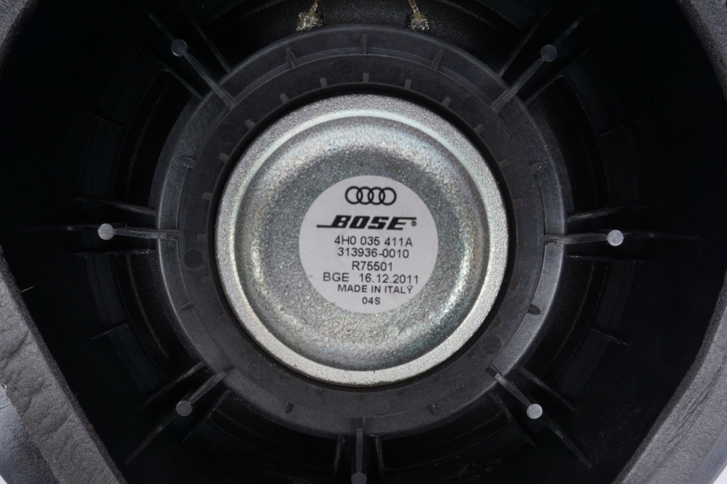 2011 - 2018 Audi A8 Rear Door Speaker/Woofer Left and Right Set of 2 4H0035411A
