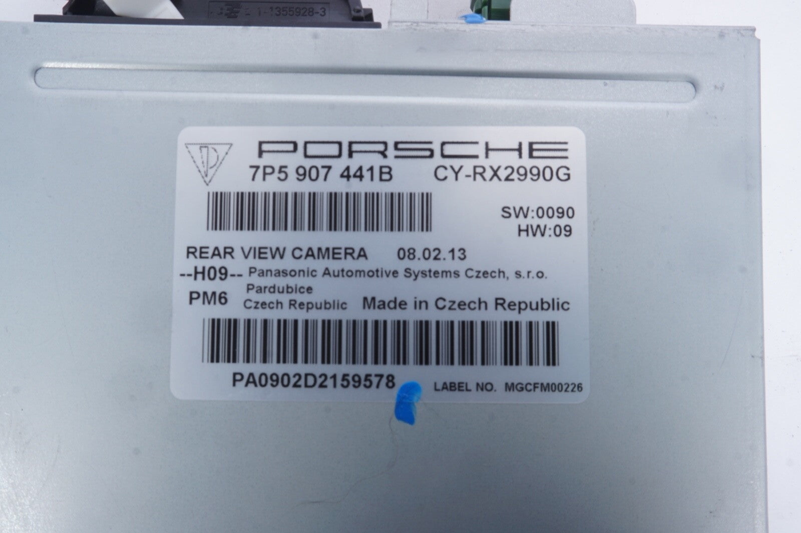 2011 - 2016 Porsche Cayenne 958 OEM Rear View Camera Control Module 7P5907441B