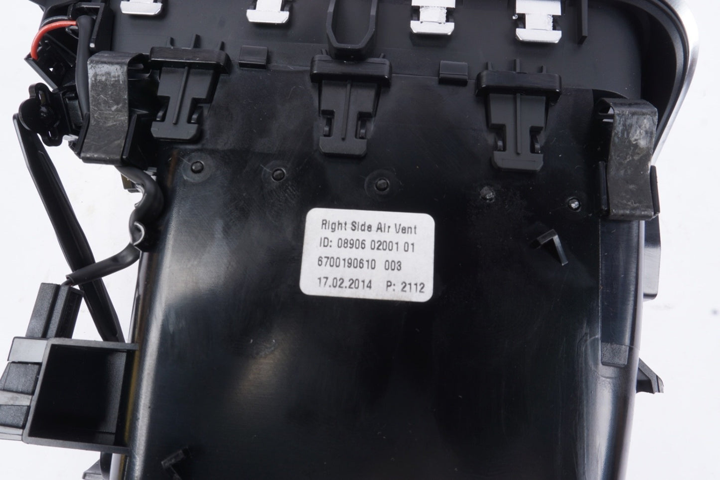 2014 - 2019 MASERATI GHIBLI SQ4 DASHBOARD RIGHT SIDE AIR A/C HEATER VENT OEM