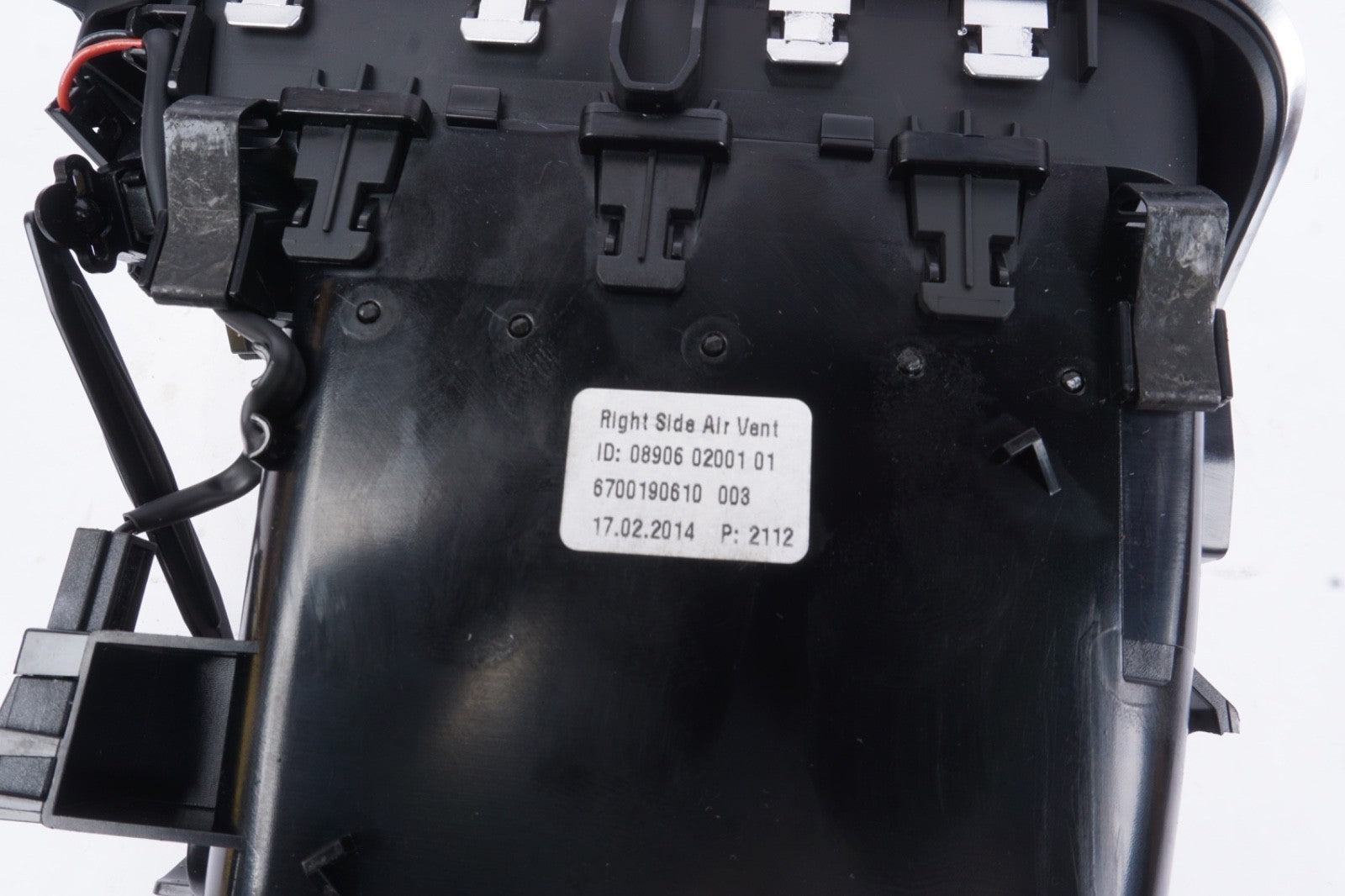 2014 - 2019 MASERATI GHIBLI SQ4 DASHBOARD RIGHT SIDE AIR A/C HEATER VENT OEM
