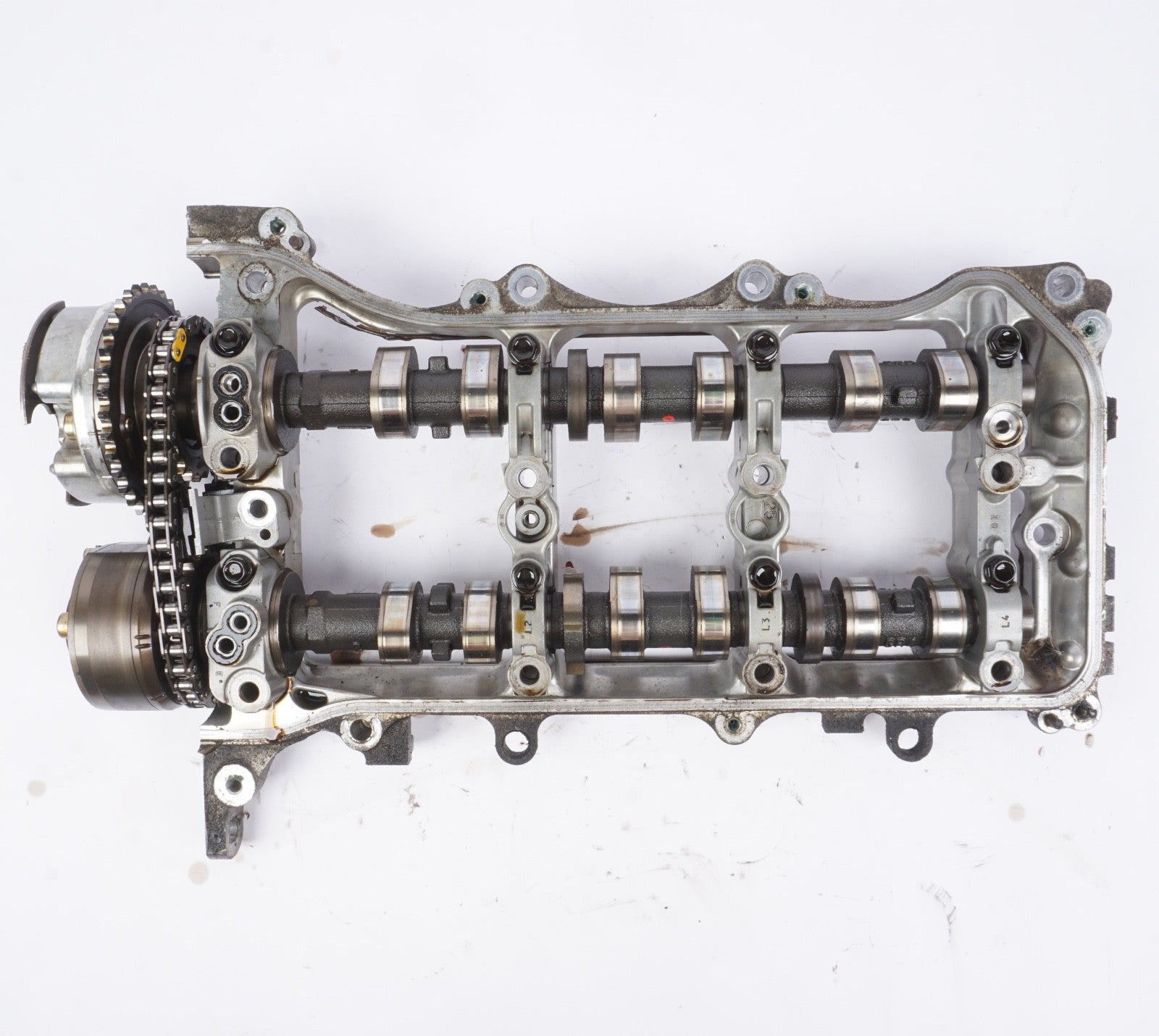06-15 Lexus Is250 Left Chamshaft Housing Assembly Cylinder Head 4grfse 2.5l