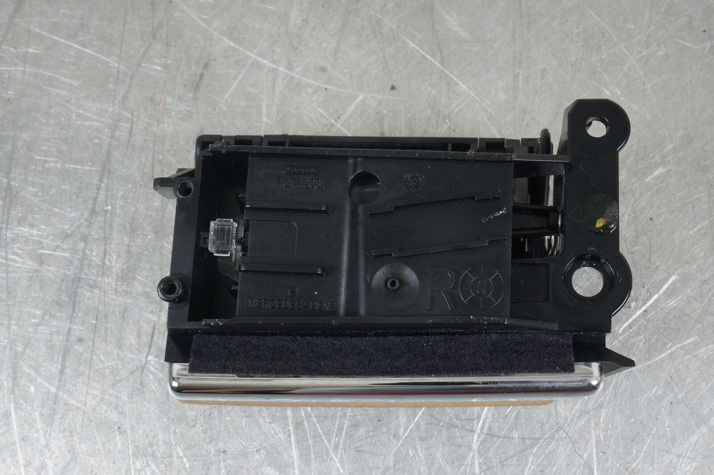 10-13 Mercedes W221 S550 S400 Rear Right Side Door Ashtray Ash Tray Beige OEM