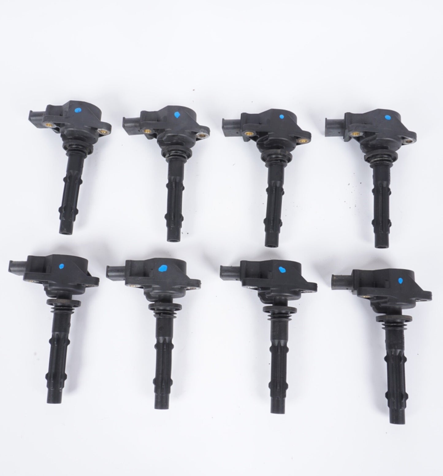 07-13 MERCEDES S550 W221 IGNITION COIL A0001502780 SET OF 7 OEM