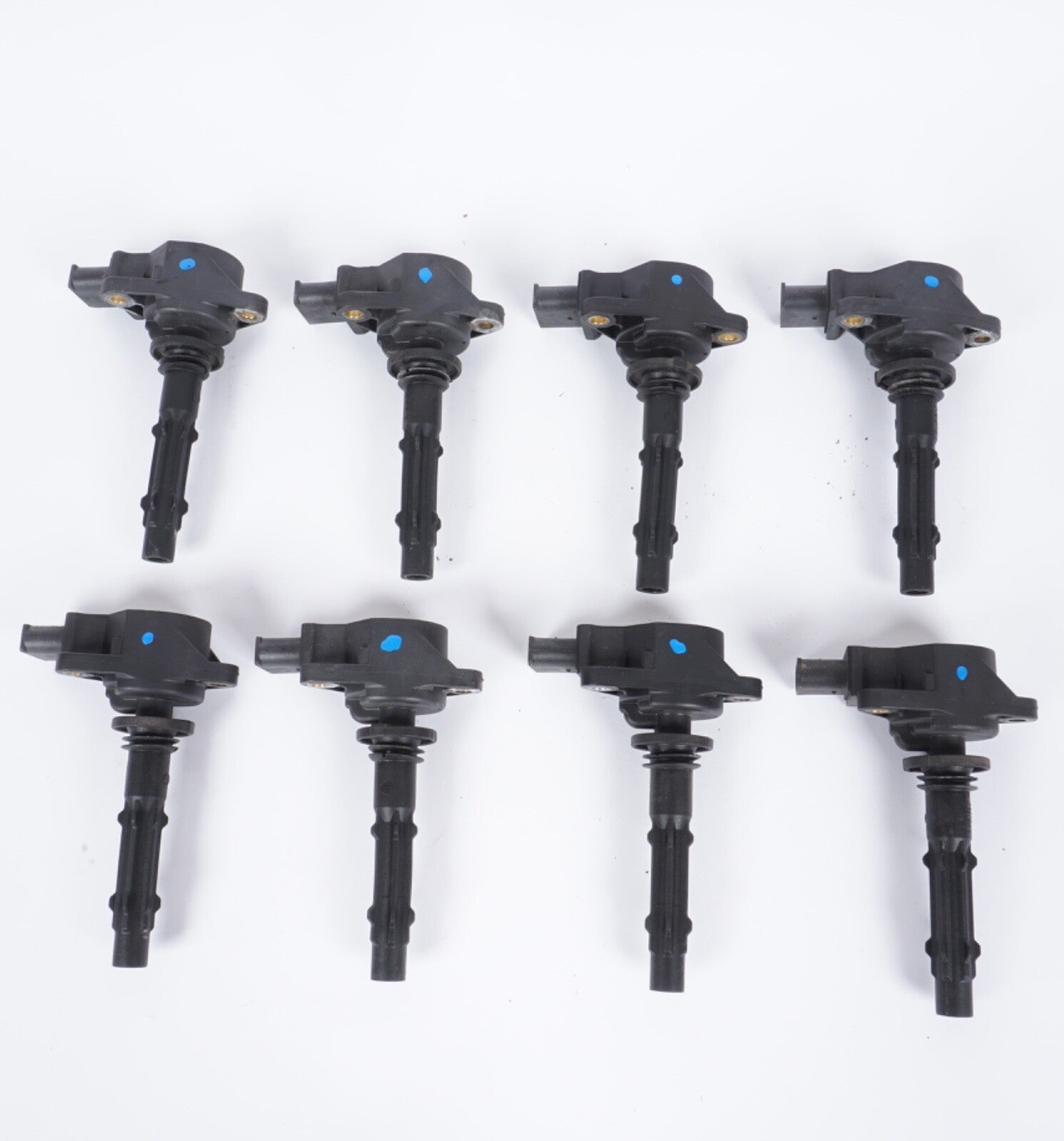 07-13 MERCEDES S550 W221 IGNITION COIL A0001502780 SET OF 7 OEM