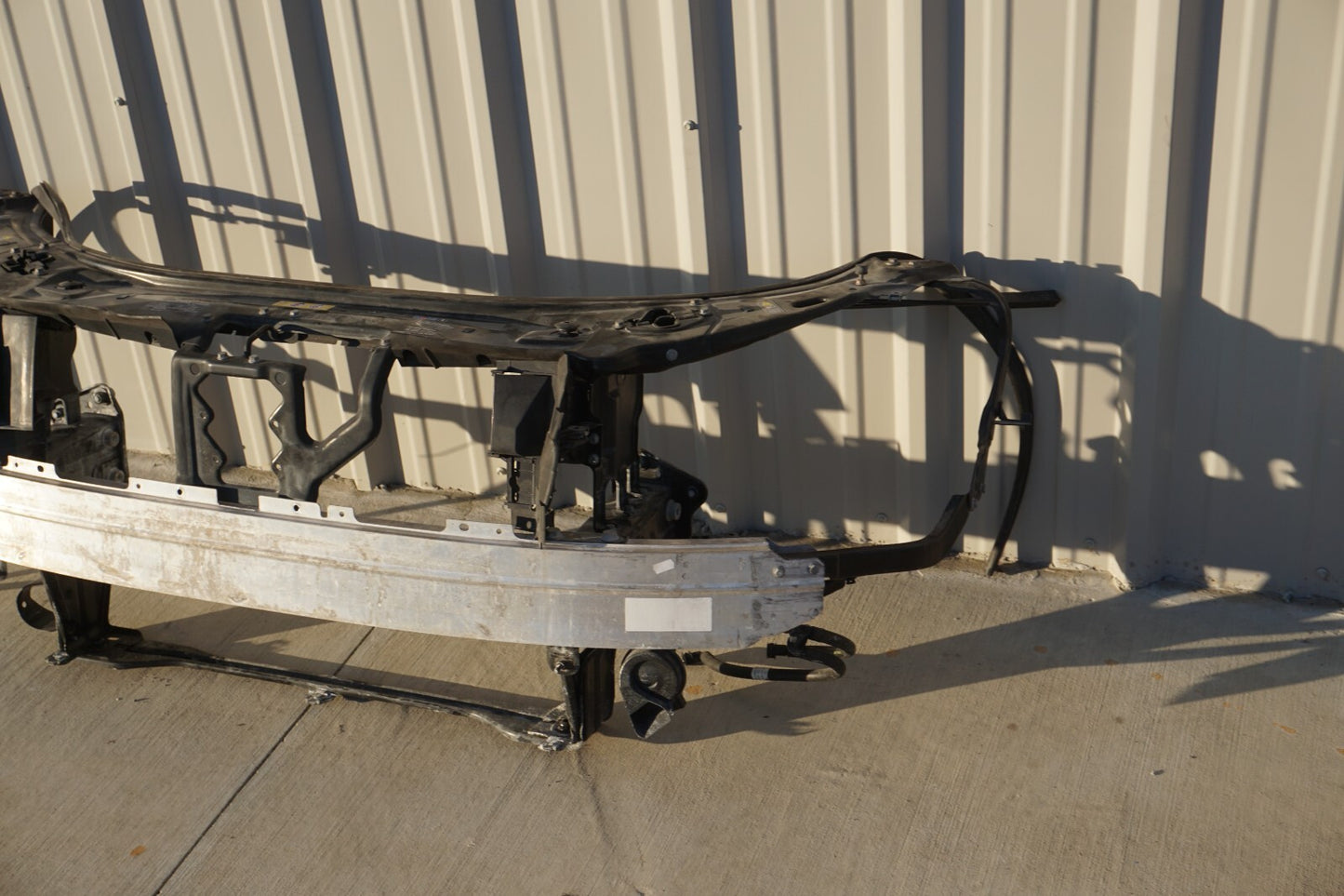 07-13 Mercedes S350 S550 Radiator Support Headlight Reinforcement Bracket OEM