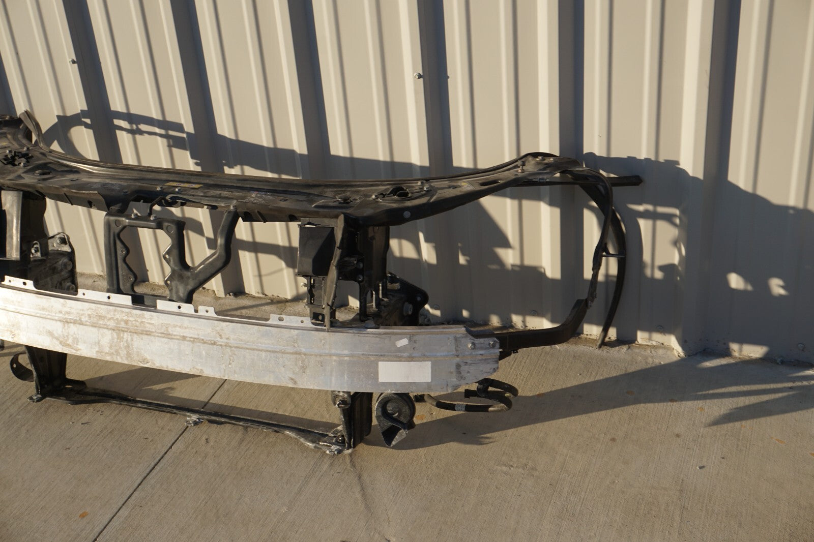 07-13 Mercedes S350 S550 Radiator Support Headlight Reinforcement Bracket OEM