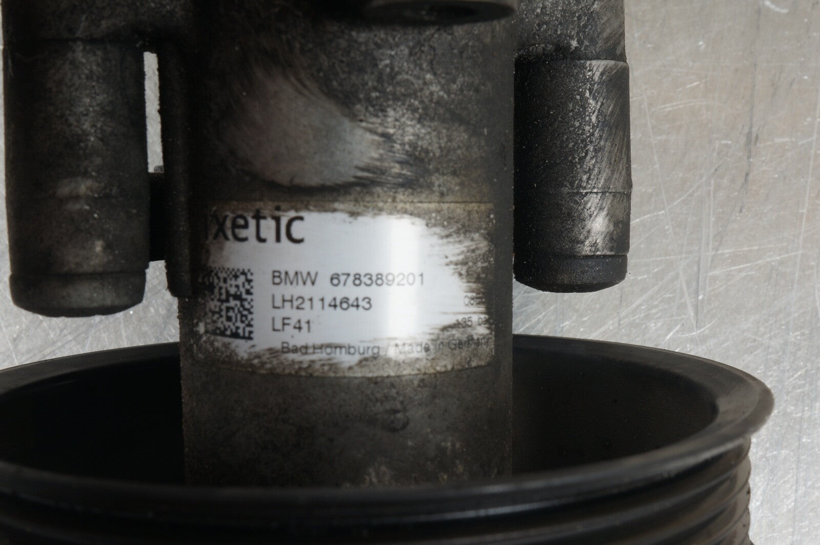 BMW 2007-2014 E70 E71 X5 X6 POWER STEERING PUMP ACTUATOR NON ACTIVE OEM