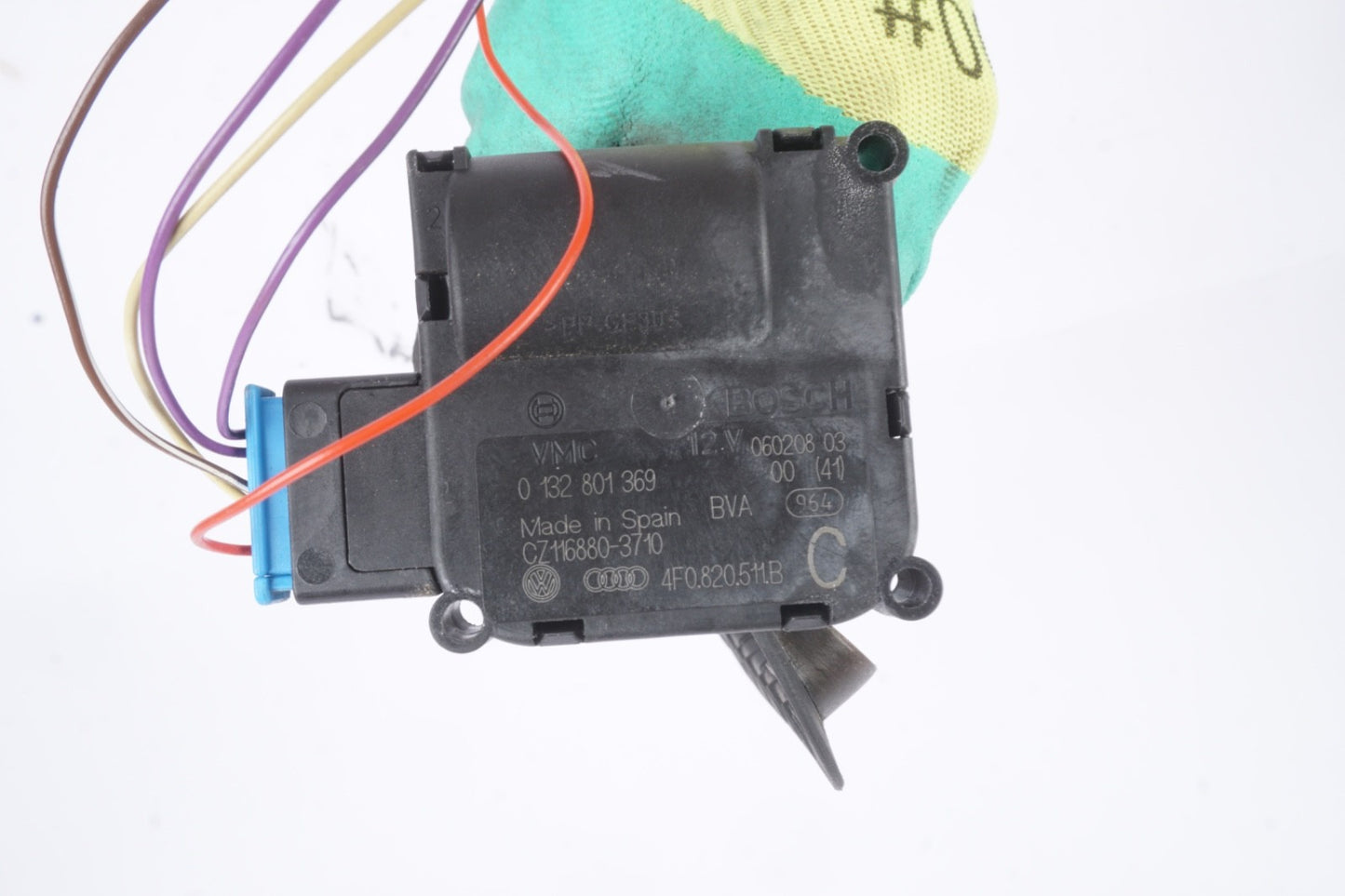 04-09 Audi A8L Heater AC HVAC Servo Air Flap Module OEM 4F0820511B