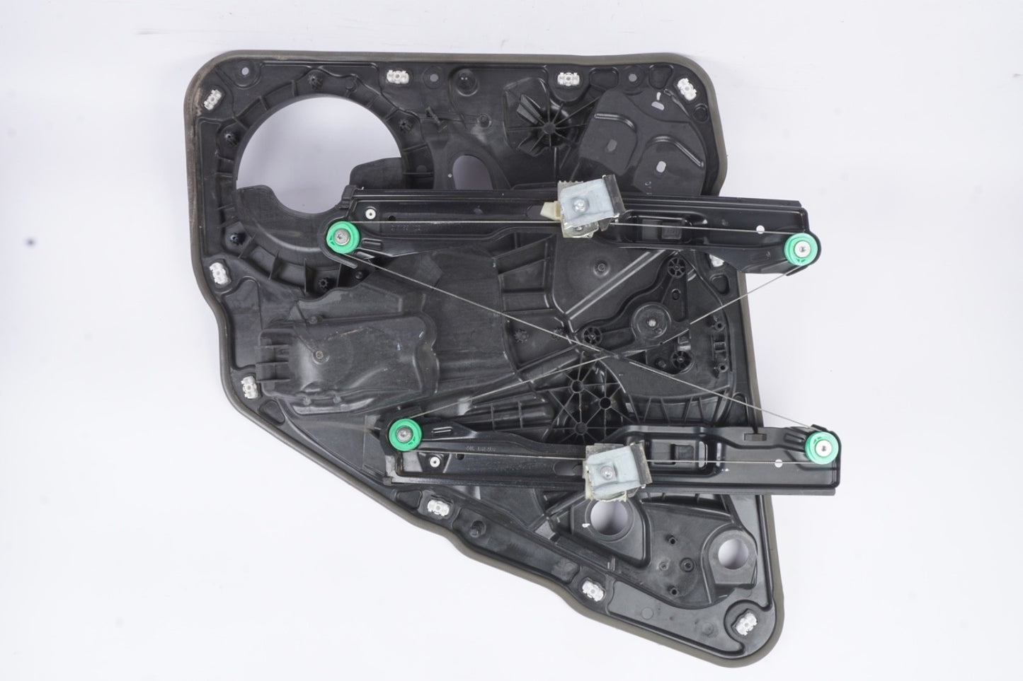 2011-2018 PORSCHE CAYENNE - REAR LEFT Window Regulator W/ Panel 7P5839755C