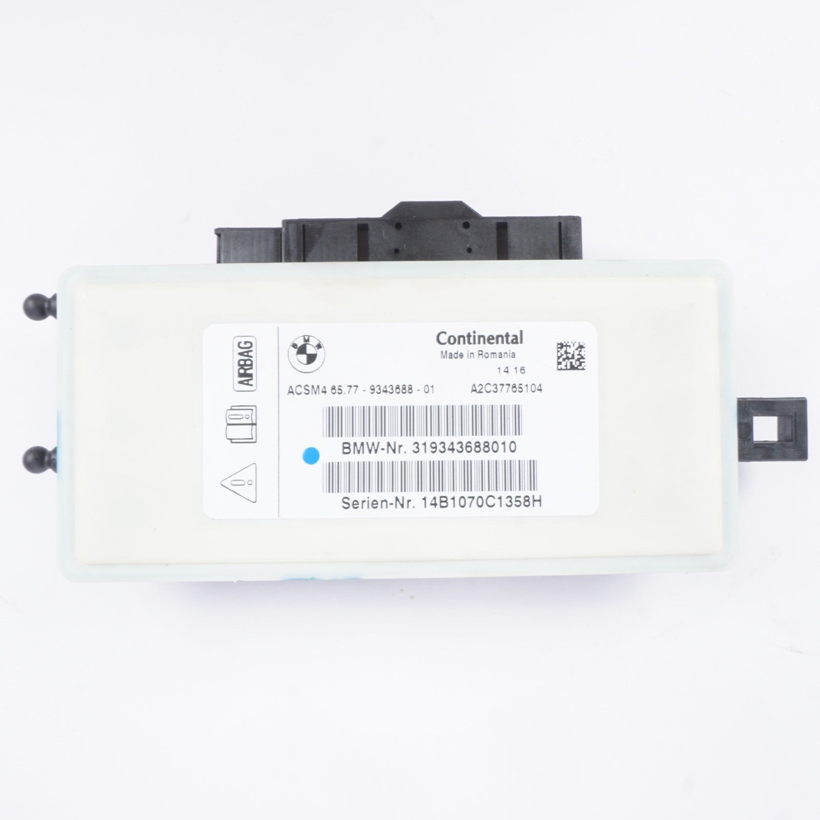 14-21 BMW SERIES 2 3 4 SAFETY DIAGNOSTIC COMPUTER CONTROL MODULE UNIT OEM