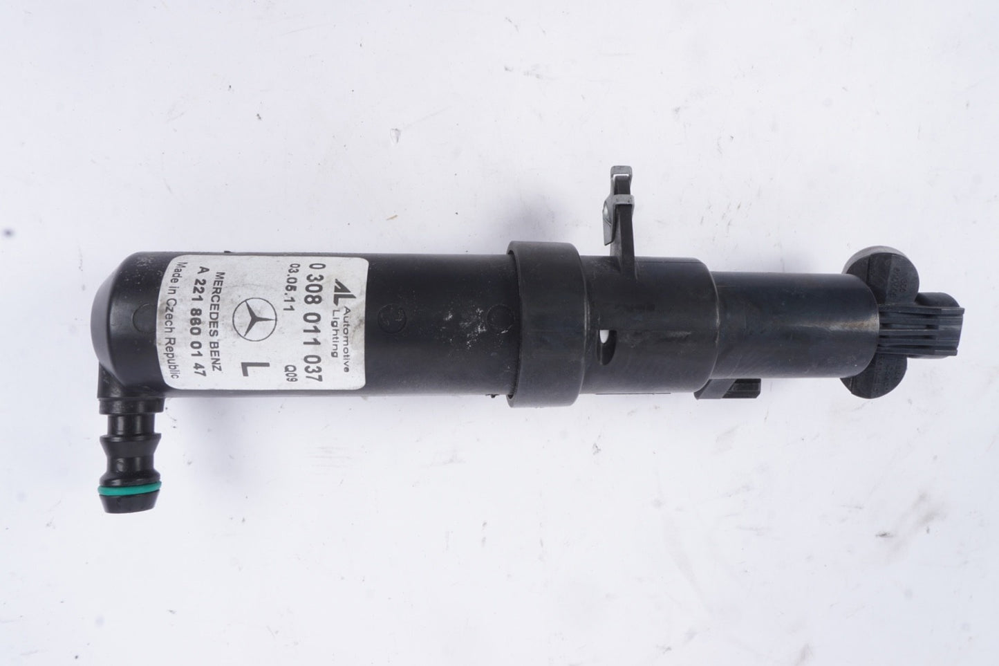 07-14 Mercedes W221 S400 CL550 S550 Left Side Headlight Washer Nozzle Pump OEM