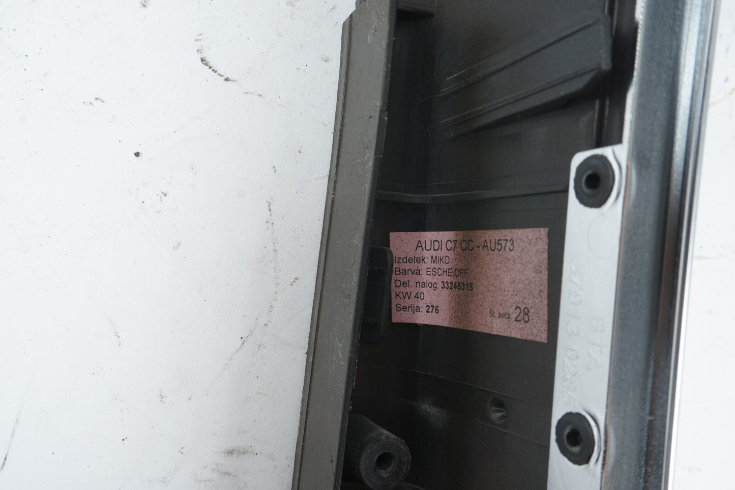 2012 - 2015 AUDI A7 CENTER CONSOLE TRIM OEM