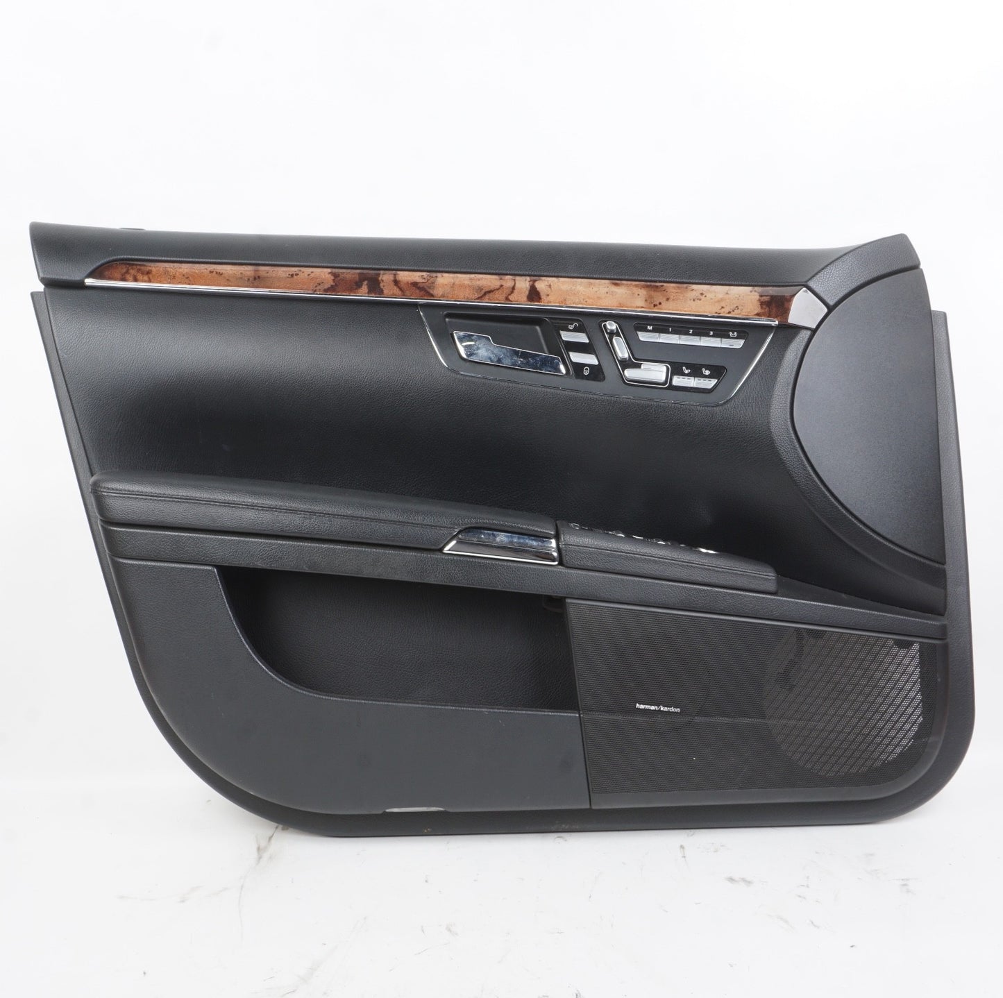 2010 - 2013 Mercedes W221 S550 Front Left Side Interior Door Panel BLACK OEM