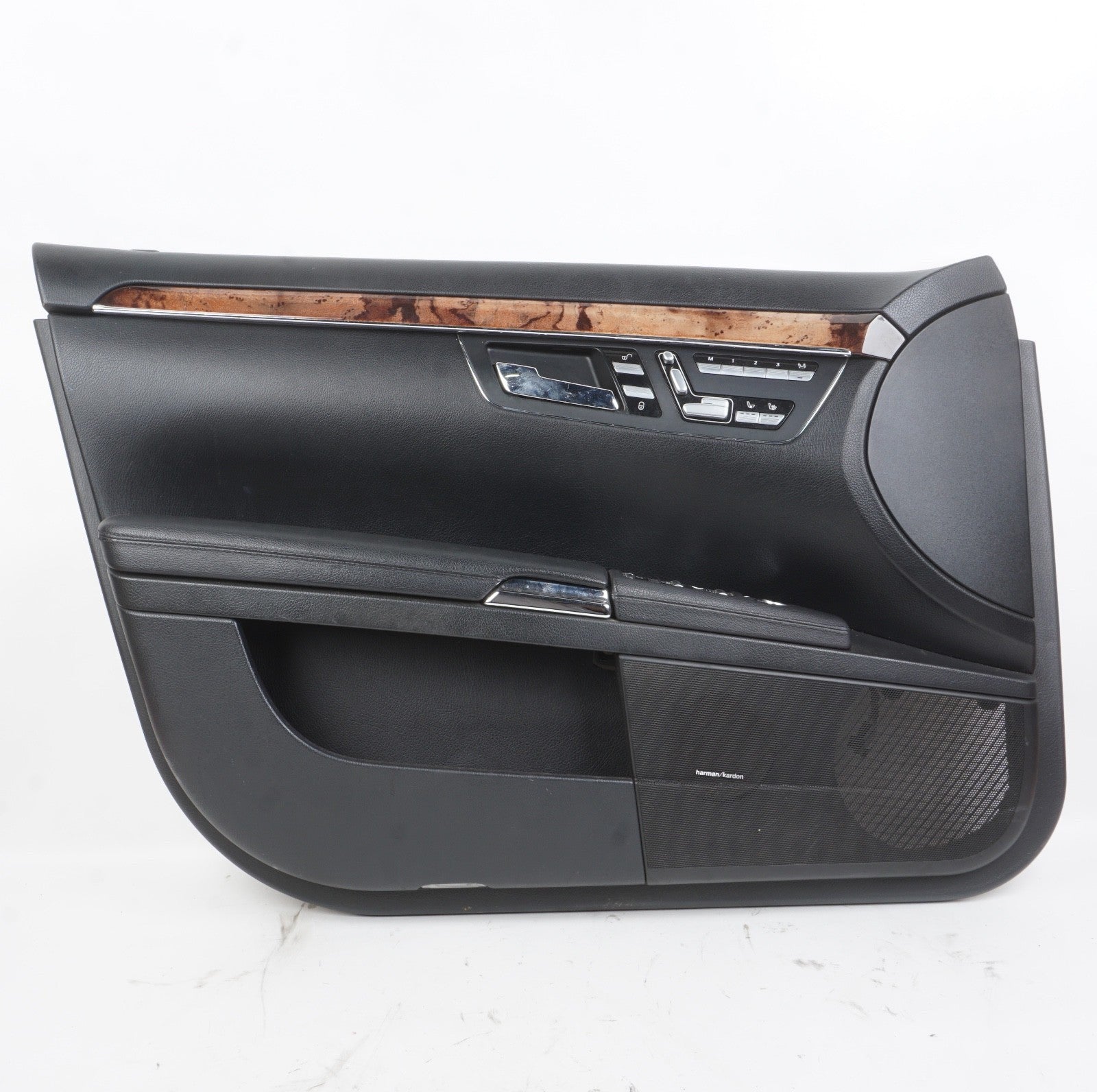 2010 - 2013 Mercedes W221 S550 Front Left Side Interior Door Panel BLACK OEM