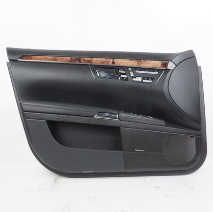 2010 - 2013 Mercedes W221 S550 Front Left Side Interior Door Panel BLACK OEM