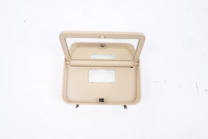07-13 Mercedes W221 S550 S400 Rear Overhead Vanity Mirror Beige 2218101817 OEM