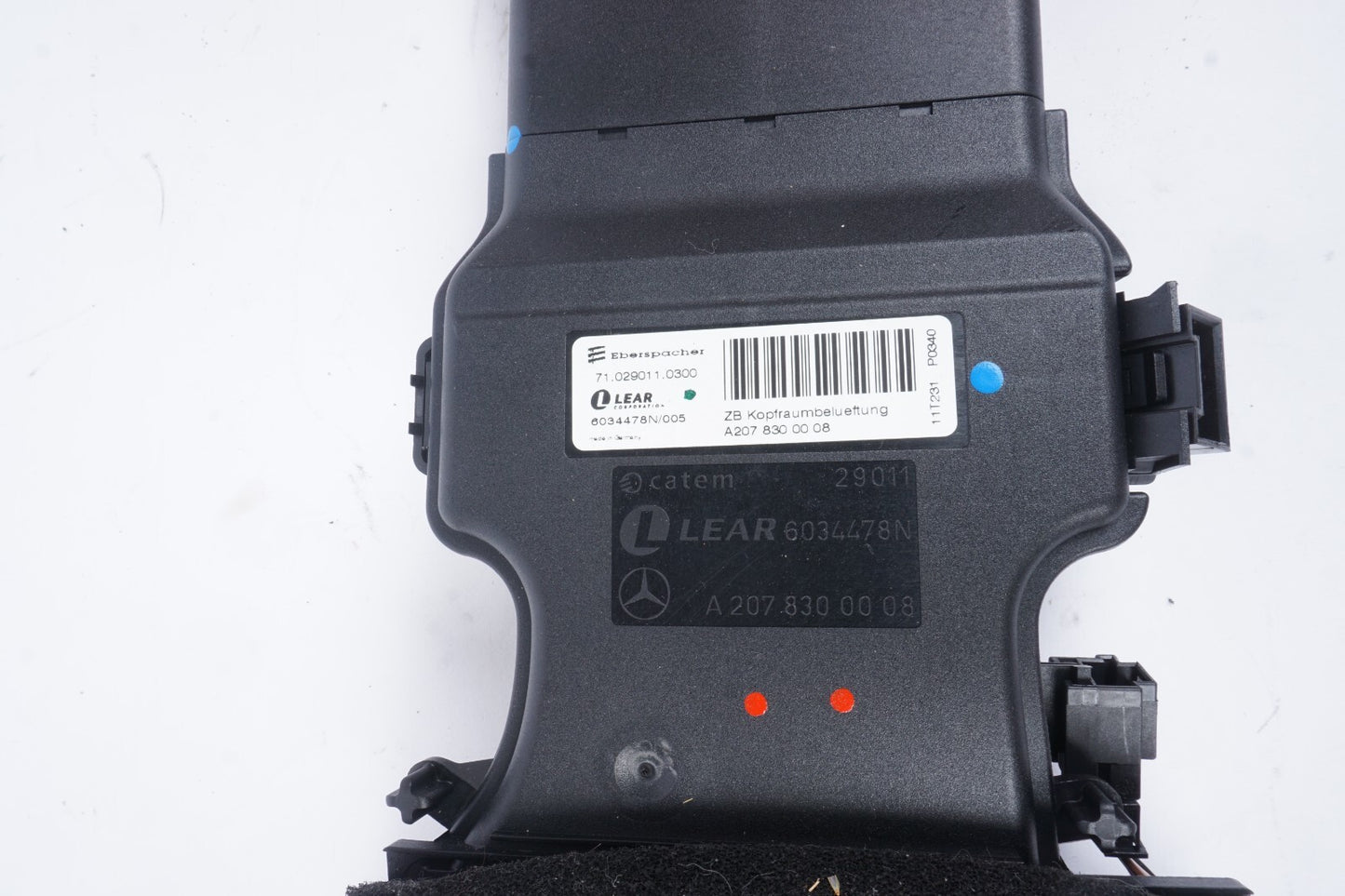 10-17 Mercedes W207 E350 E550 Coupe Front Right Seat Blower Fan Motor OEM
