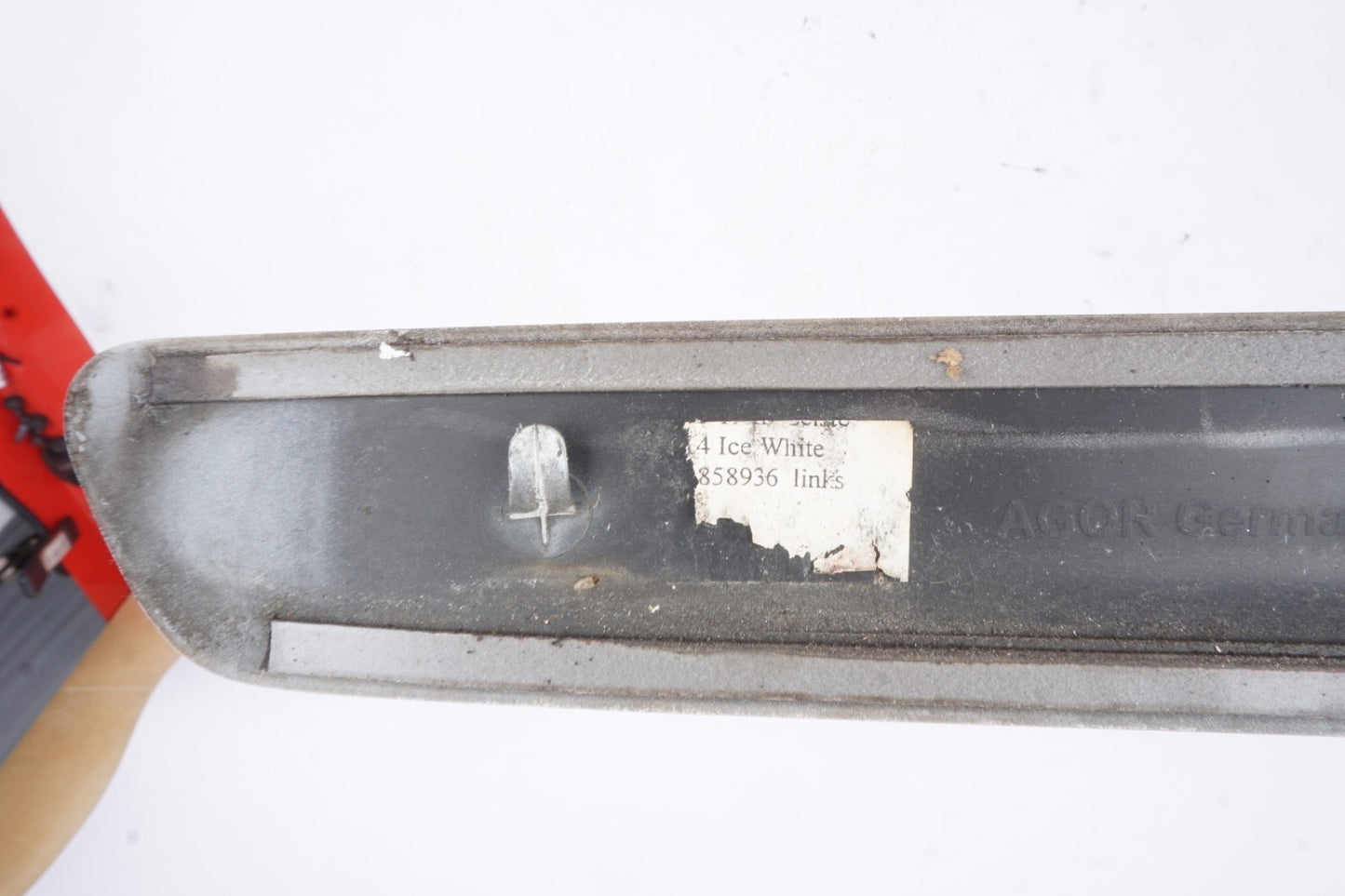 2006-2013 VOLVO C70 REAR QUARTER MOLDING TRIM LEFT & RIGHT SET OEM WHITE
