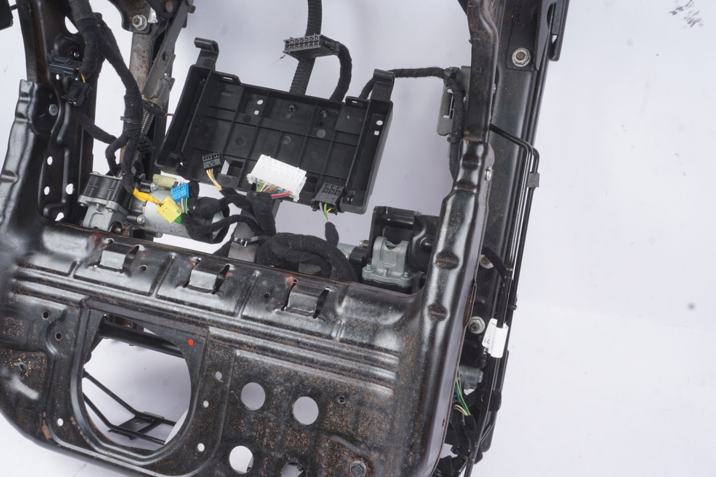 2014-17 Maserati Ghibli Front Left Side Lower Seat Track Frame W/ Motors OEM