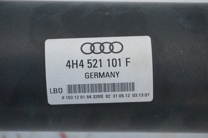 12-17 AUDI A8L A8 3.0L REAR DRIVESHAFT PROPELLER 4H4521101F OEM