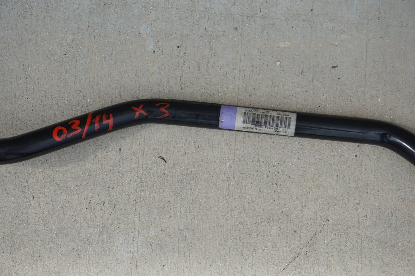 2011 - 2017 Bmw  F25 X3 Front Sway Bar Stabilizer Assembly OEM