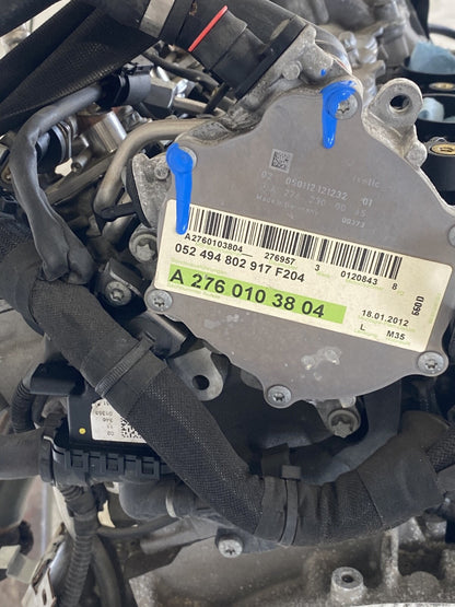 2012 - 2016 Mercedes E350 E-Class 3.5L V6 Engine Motor RWD 116,000 miles