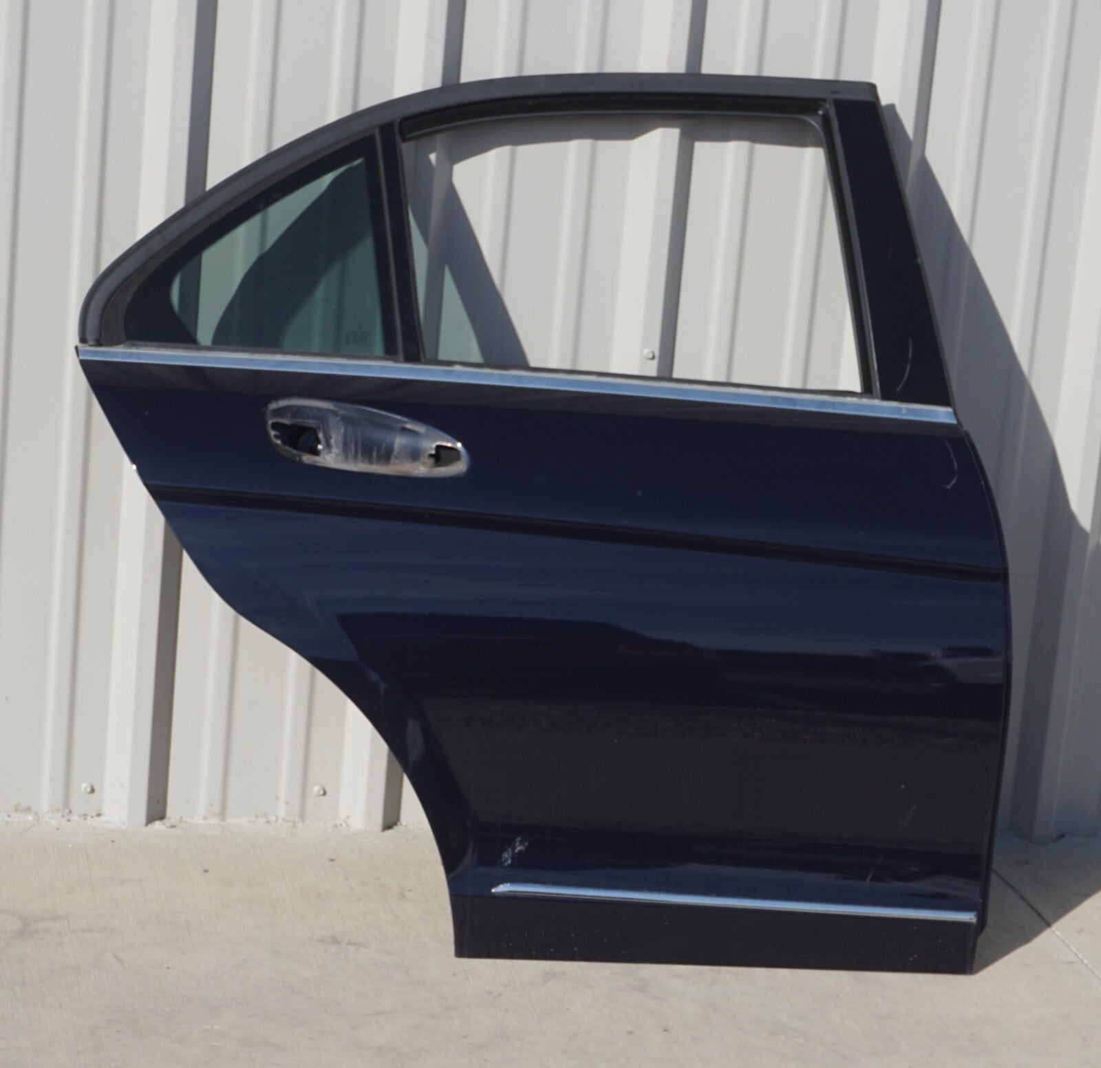 08-14 Mercedes C300 C350 W204 Rear Right Passenger Side Door Shell OEM
