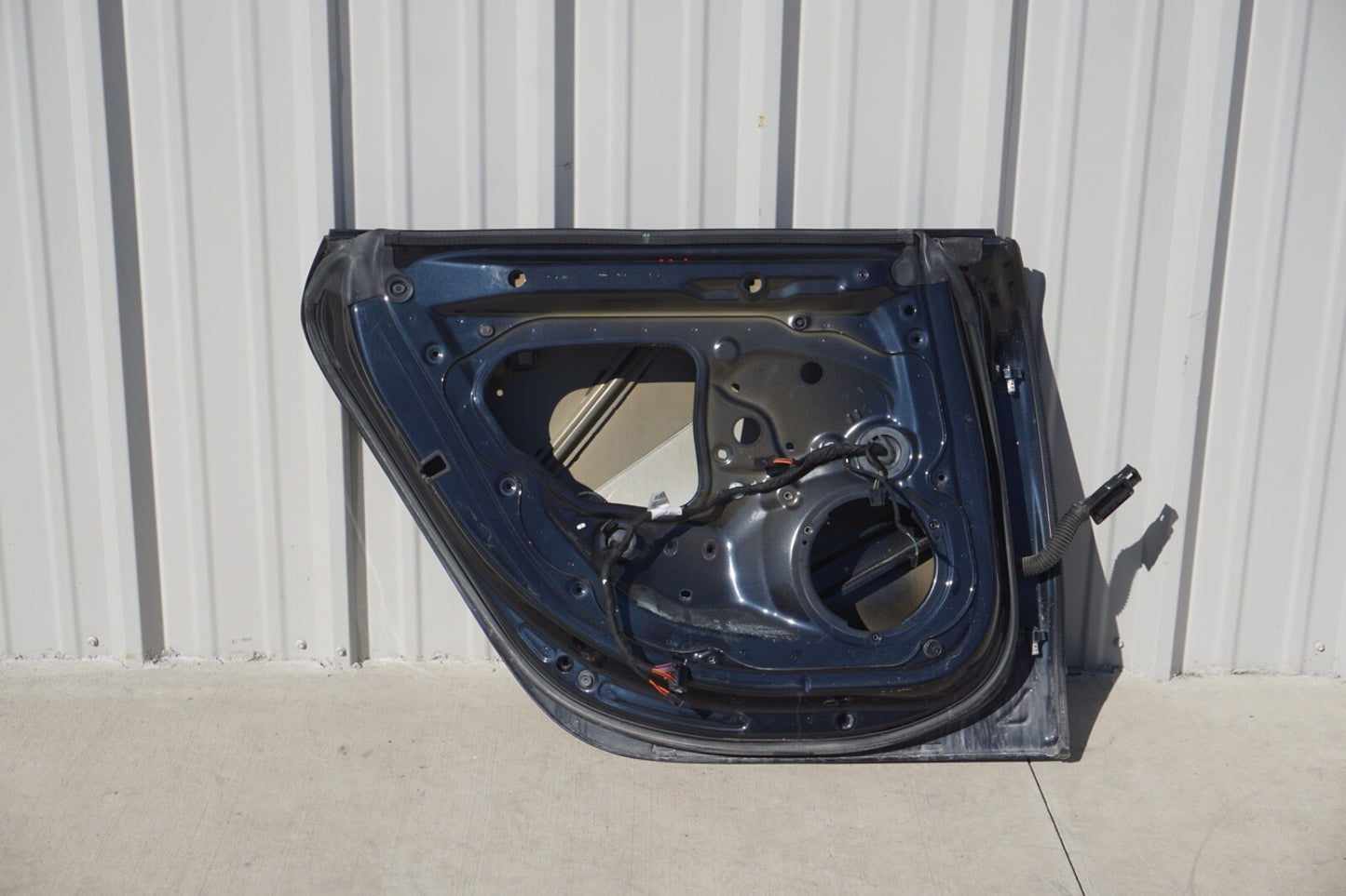 2012 - 2018 AUDI A7 REAR DOOR SHELL LEFT  DRIVER SIDE OEM BLUE