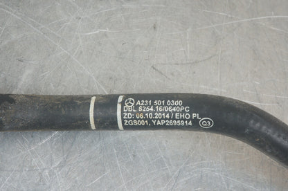 2020 GENUINE MERCEDES SL450 R231 COOLANT PIPE 3.0L V6 ENGINE A2315015382