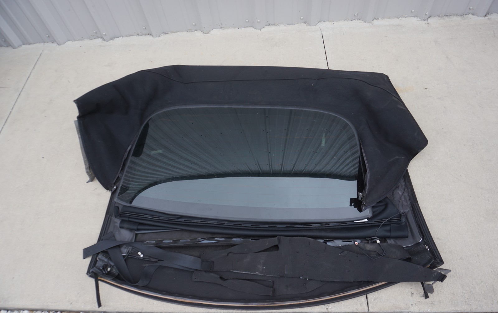11-17 Mercedes W207 E350 E550 Convertible Soft Top Roof Black 2077700082 OEM