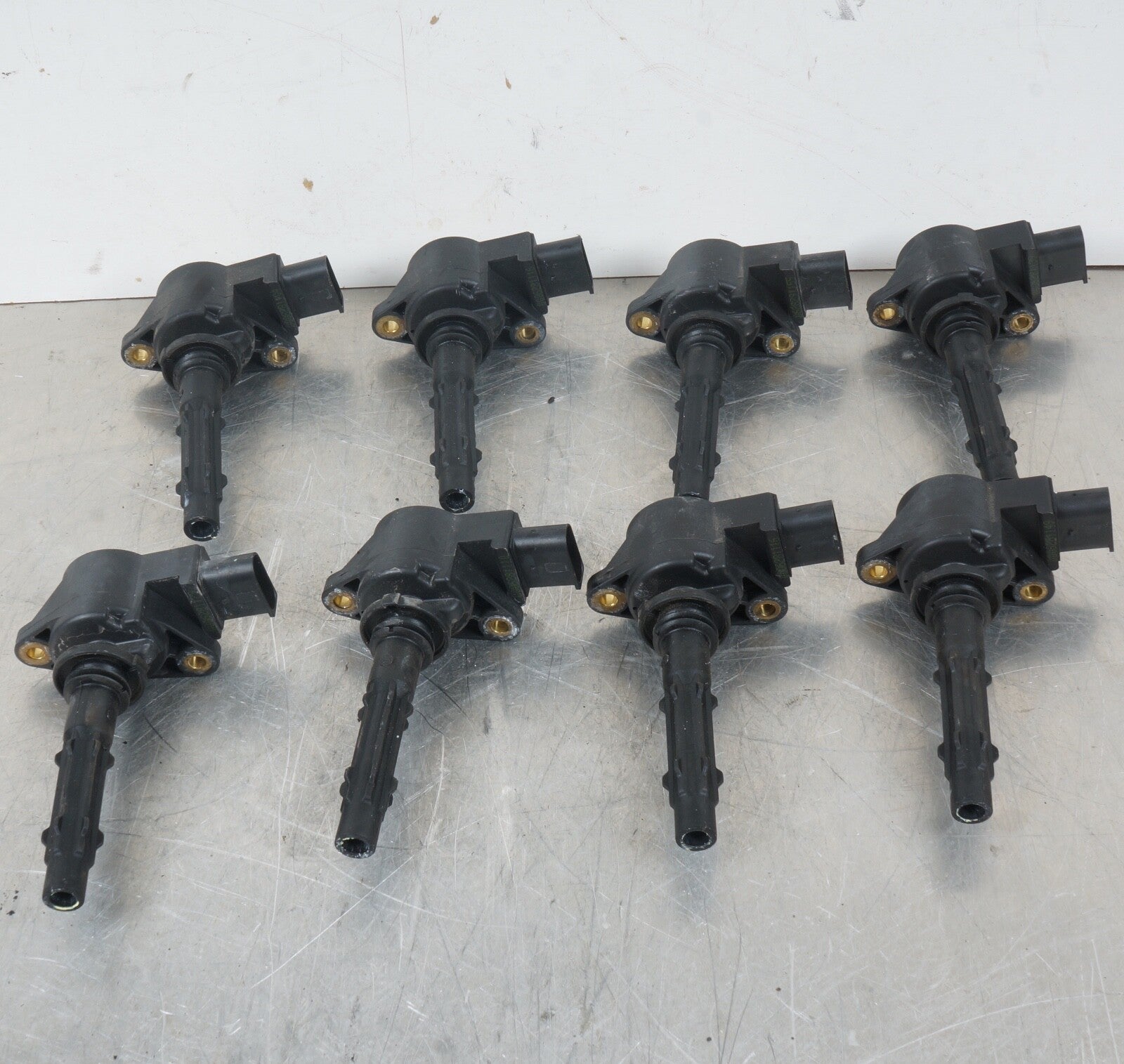 07-14 Mercedes W221 S550 CL550 E550 Ignition Coil Coils Set of 8 0001502780 OEM