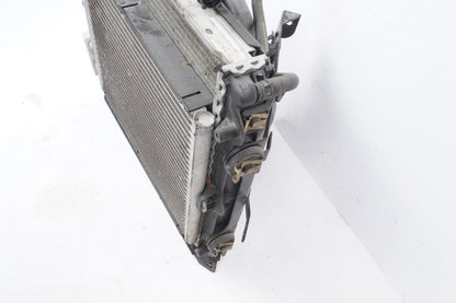 2000 2004 Porsche Boxster OEM Driver Left Radiator with Cooling Fan Bracket