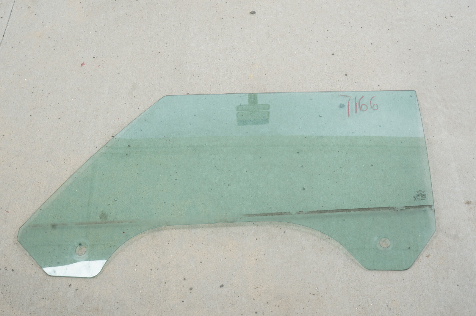 07-15 MINI COOPER S R57 FRONT LEFT DRIVER SIDE DOOR WINDOW GLASS OEM