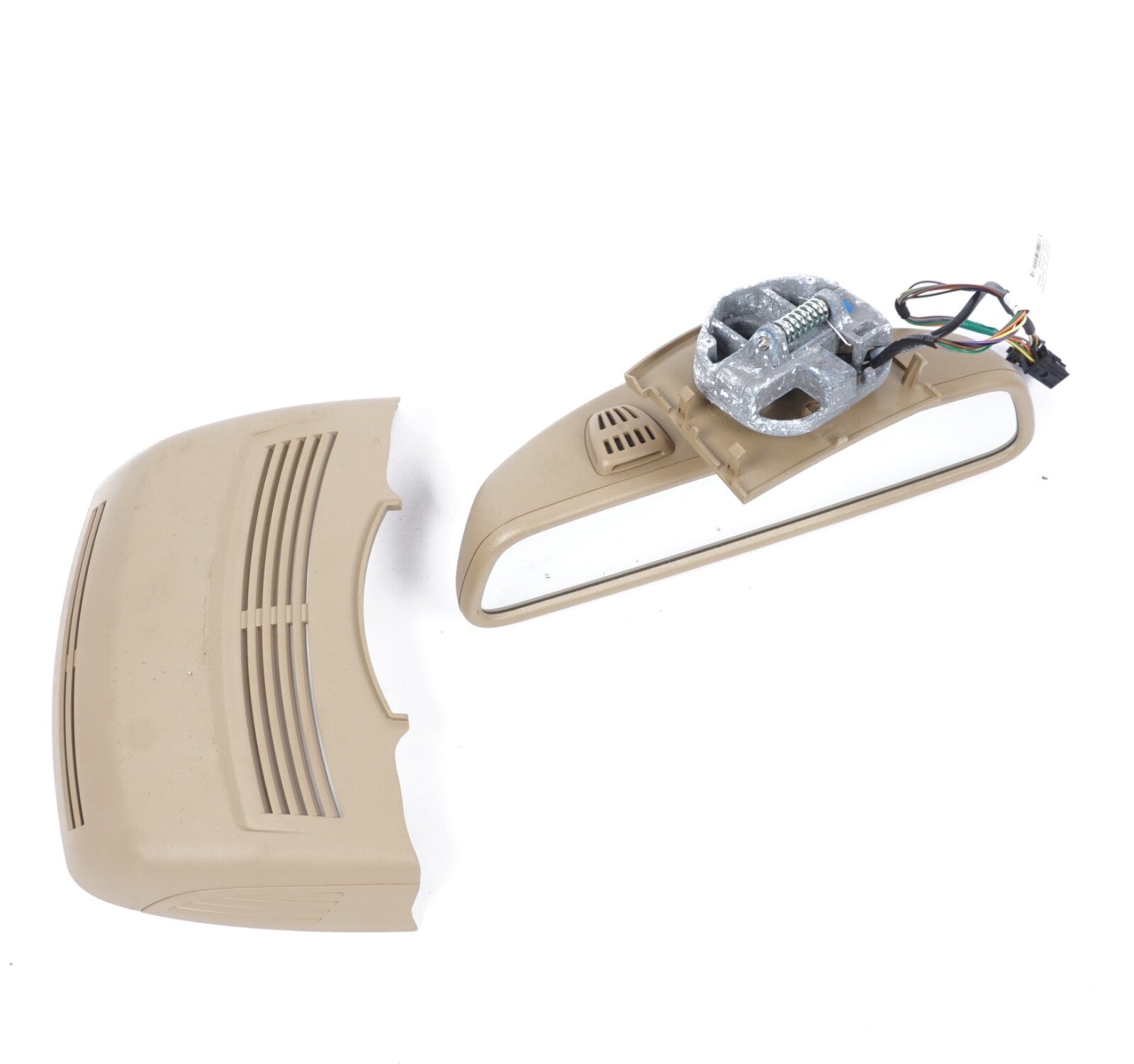 2010 - 2013 Mercedes S550 OEM Rear View Mirror Beige Color