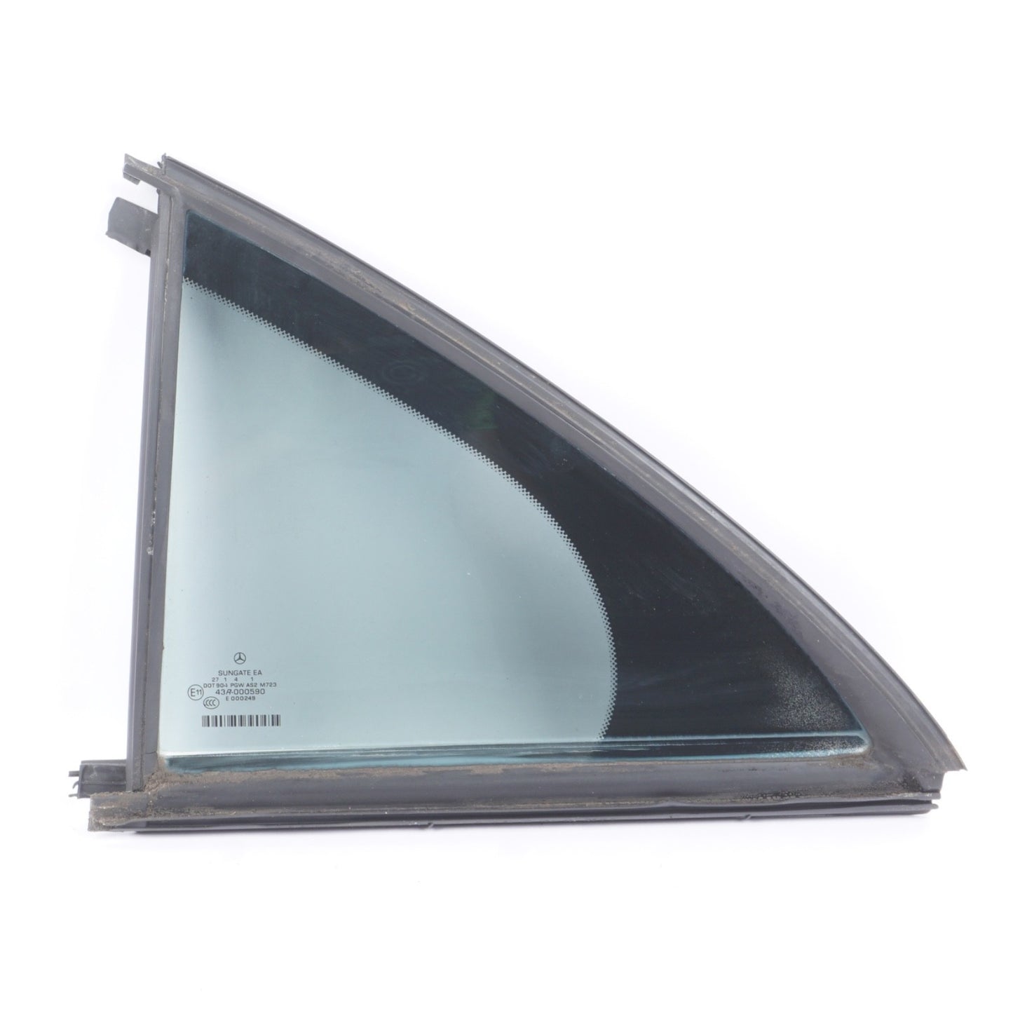 2007-2013 Mercedes W221 S550 S65 Quarter Window Glass Rear Left Driver Side OEM