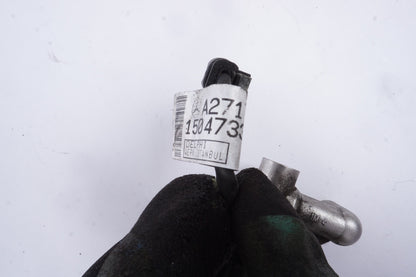 12-15 MERCEDES W204 C250 1.8L M271 ENGINE FUEL INJECTOR RAIL LINE 2710705495 OEM