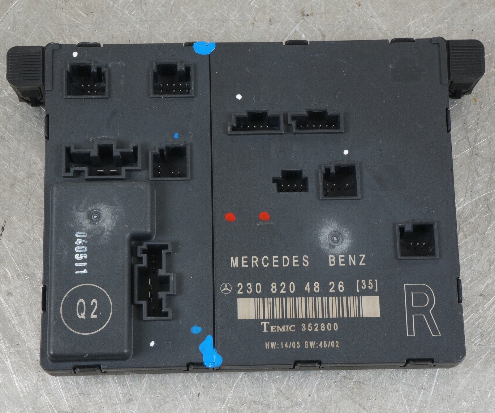 2003-2008 Mercedes Sl550 Sl500 R230 Right Side Door Control Module 2308204826
