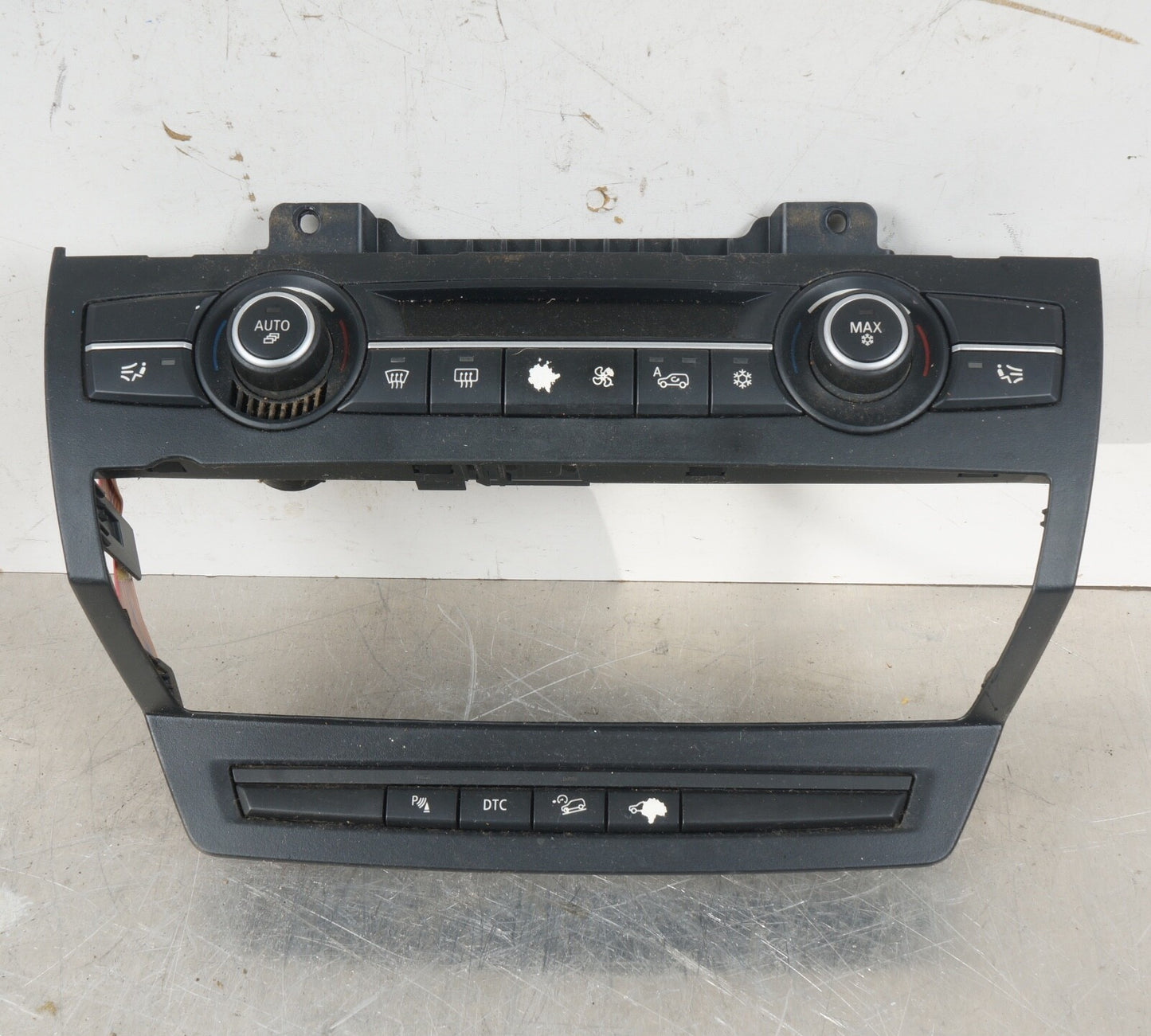 2007-2010 BMW X5 Front AC Climate Control TEMP UNIT 9165682