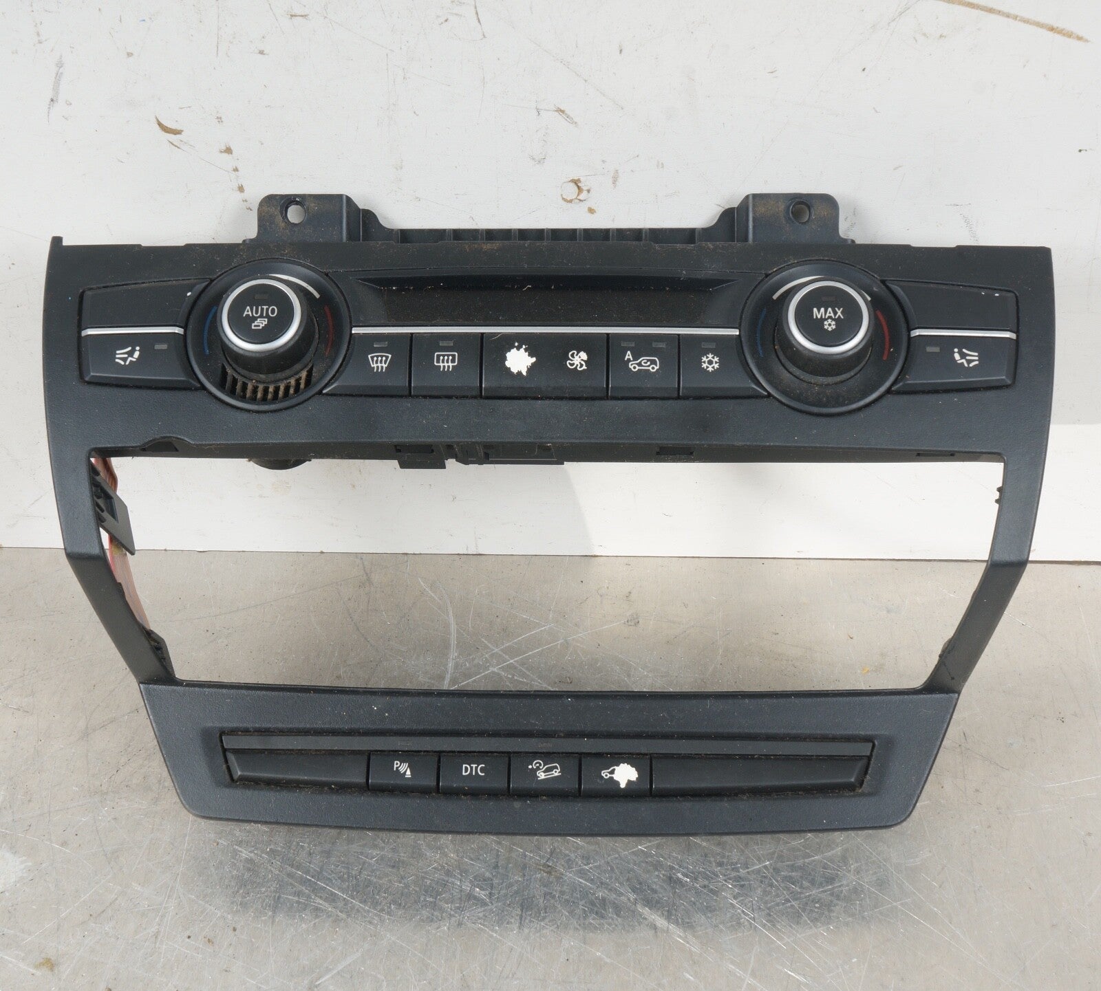 2007-2010 BMW X5 Front AC Climate Control TEMP UNIT 9165682