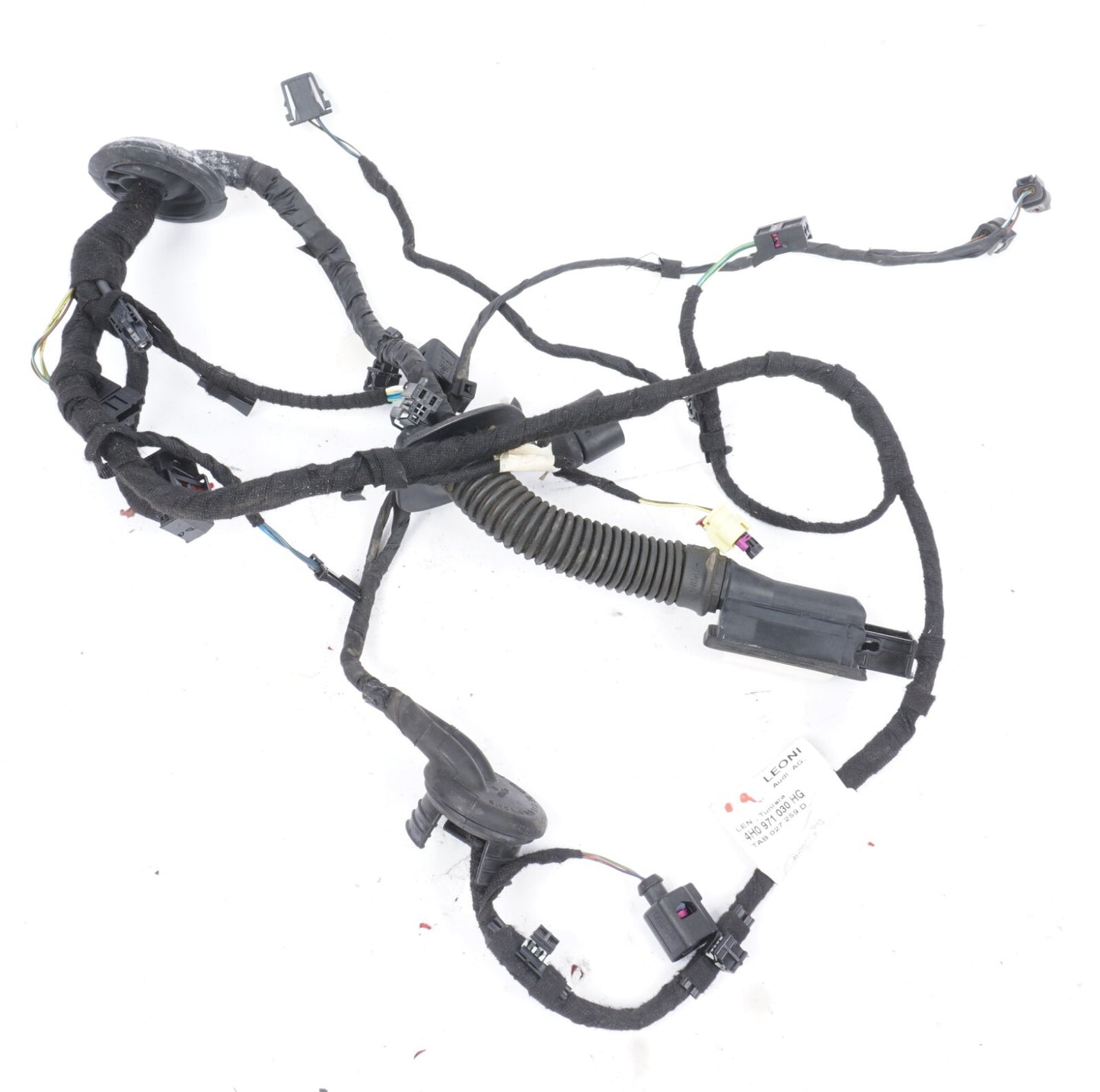 2013 - 2017 Audi A8L A8 Door Wire Harness Front Right Passenger Side OEM