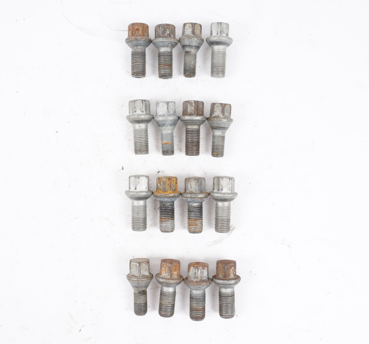 2008-2014 Mercedes W204 C300 C250 C350 WHEEL LUG NUT BOLTS SET OF 16 OEM