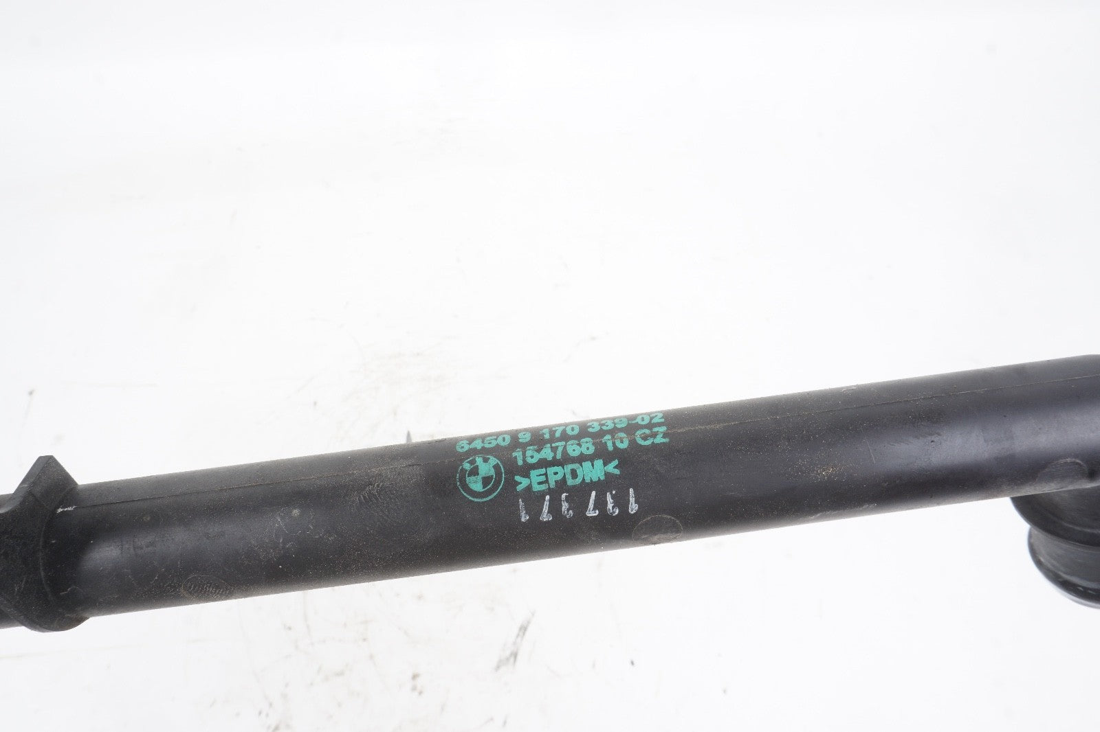 2012-2018 BMW F06 650i RWD 4.4 V8 Radiator Water Hose Return Pipe 9170339-02 OEM